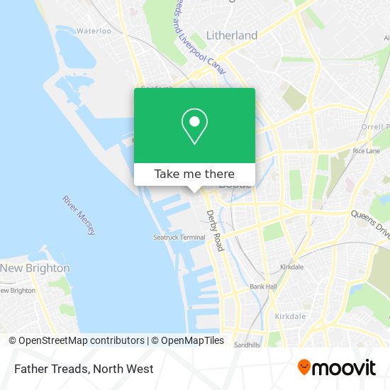 Father Treads map