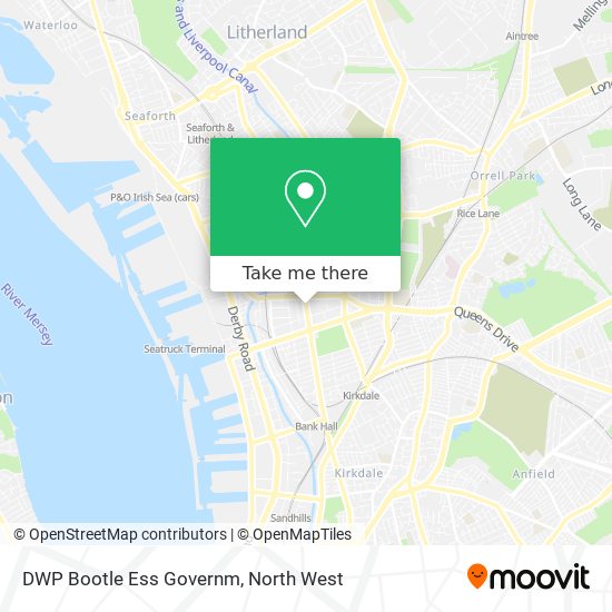 DWP Bootle Ess Governm map