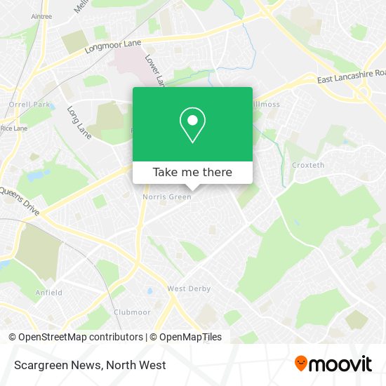 Scargreen News map