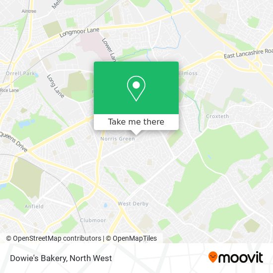 Dowie's Bakery map