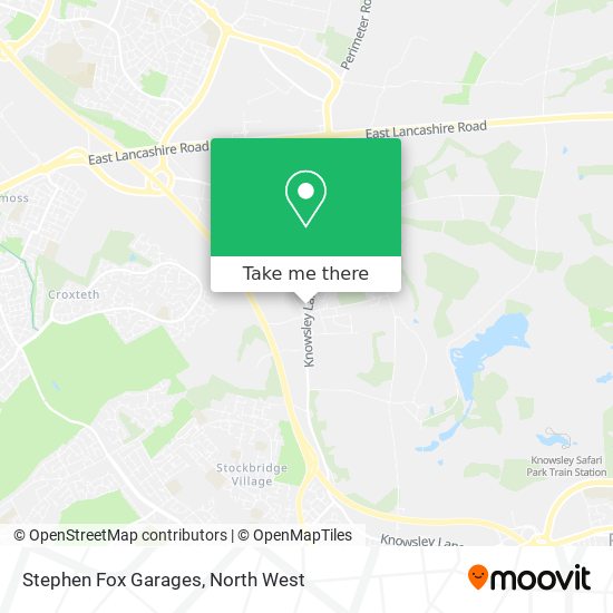Stephen Fox Garages map
