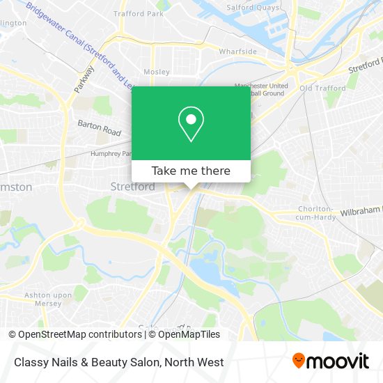 Classy Nails & Beauty Salon map