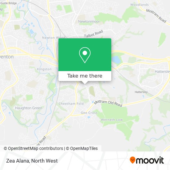 Zea Alana map