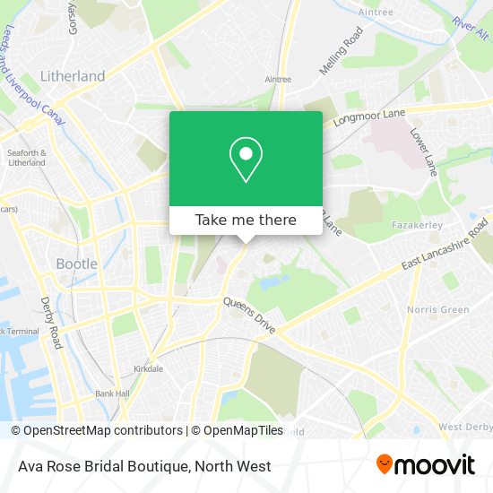 Ava Rose Bridal Boutique map