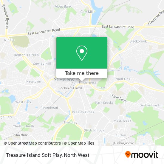Treasure Island Soft Play map