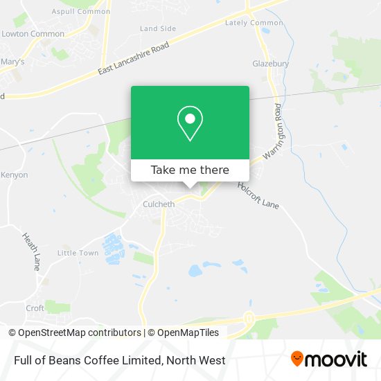 Full of Beans Coffee Limited map