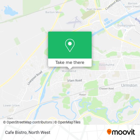 Cafe Bistro map