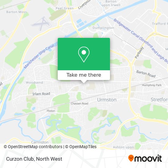 Curzon Club map
