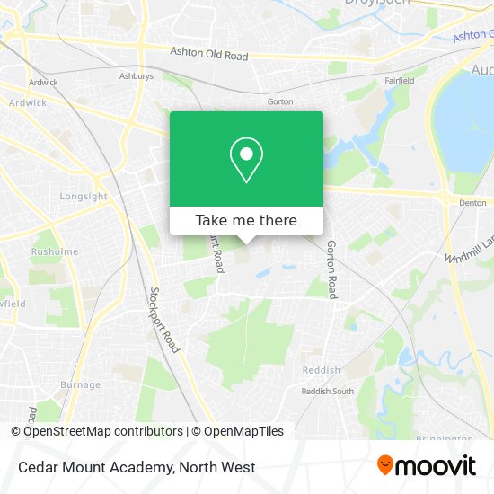 Cedar Mount Academy map
