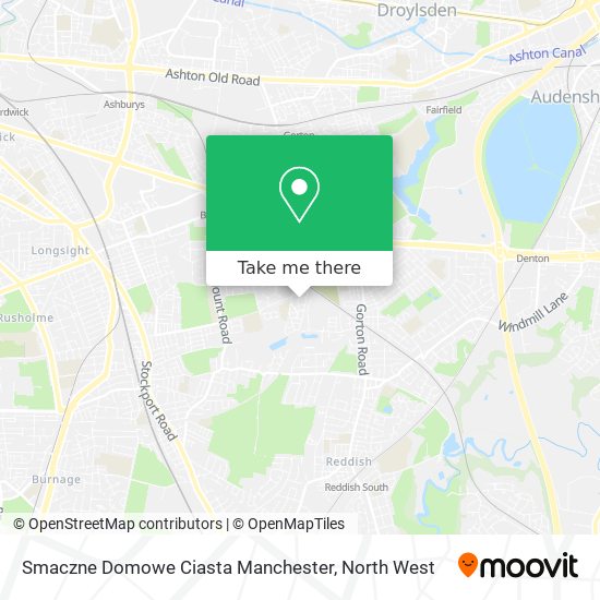 Smaczne Domowe Ciasta Manchester map