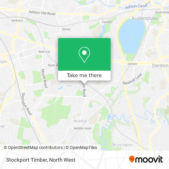 Stockport Timber map