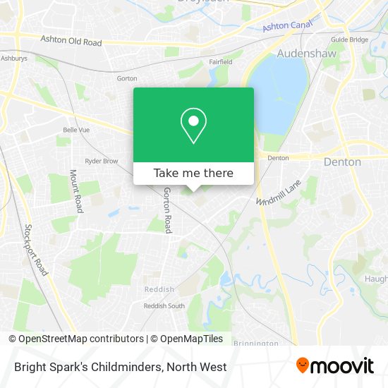 Bright Spark's Childminders map