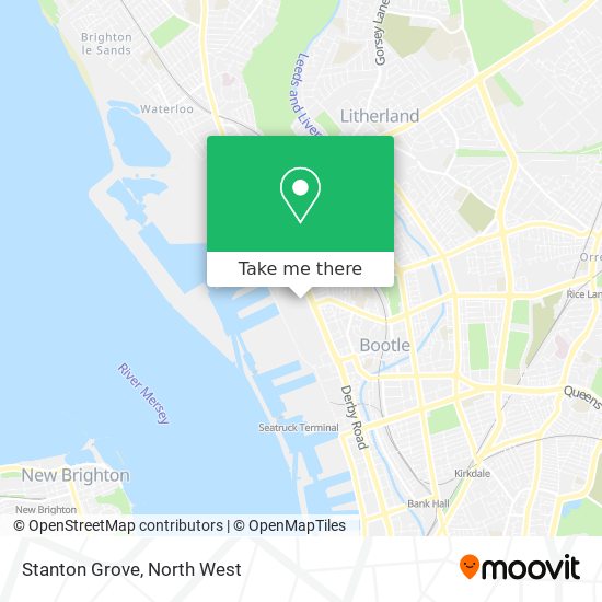Stanton Grove map