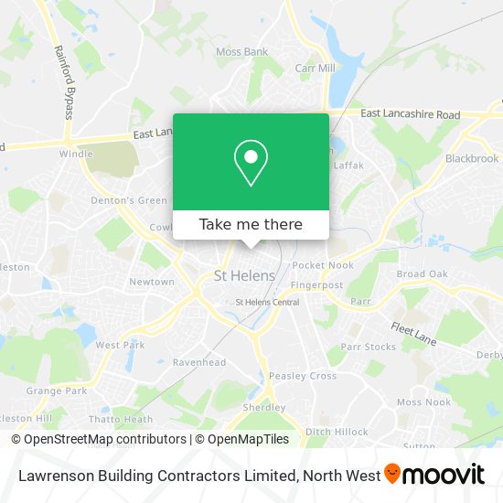 Lawrenson Building Contractors Limited map