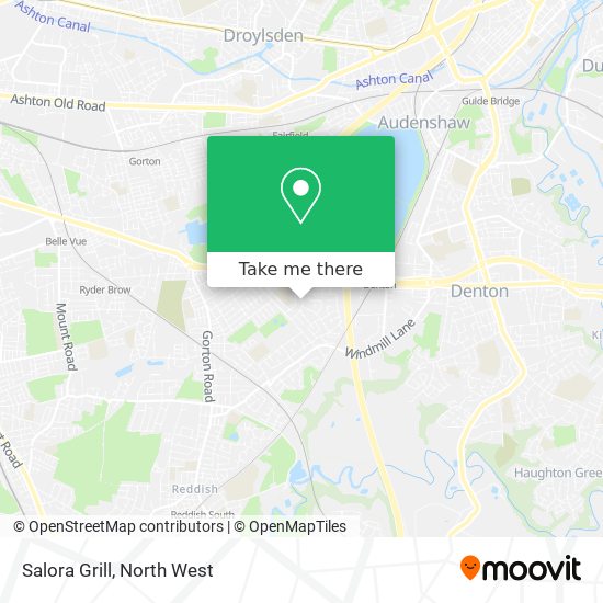 Salora Grill map