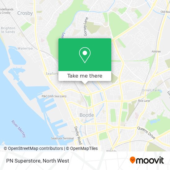 PN Superstore map