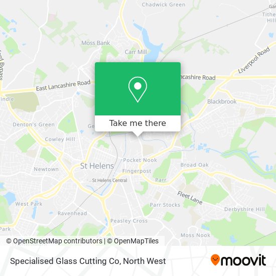 Specialised Glass Cutting Co map