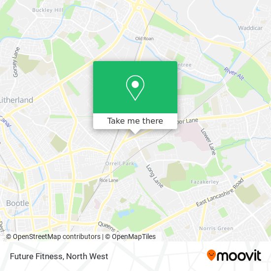 Future Fitness map