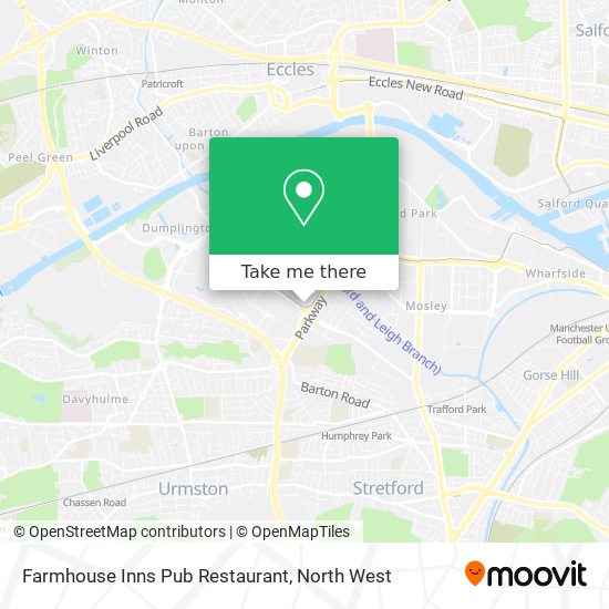 Farmhouse Inns Pub Restaurant map