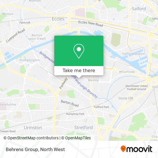 Behrens Group map