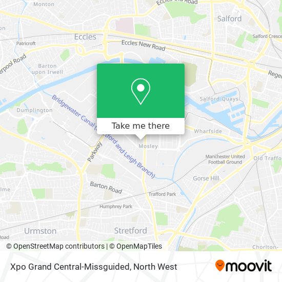 Xpo Grand Central-Missguided map