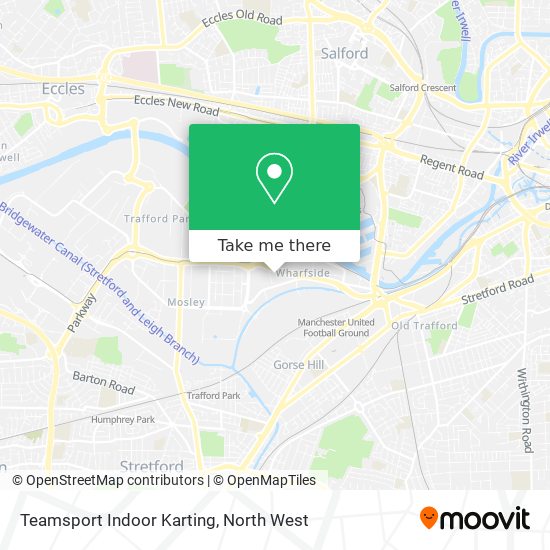Teamsport Indoor Karting map