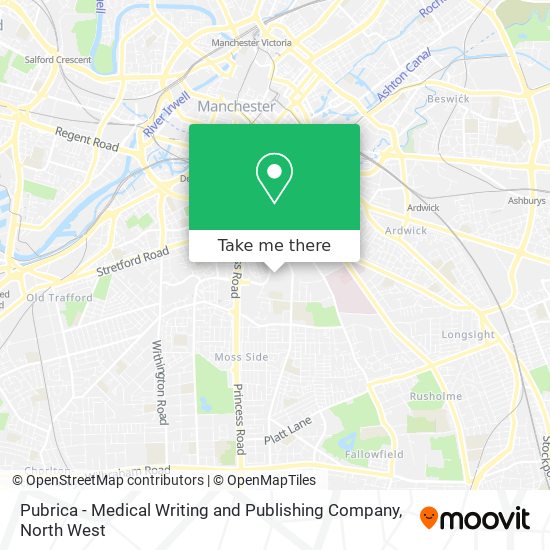 Pubrica - Medical Writing and Publishing Company map