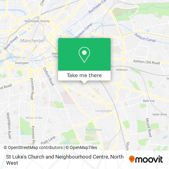 St Luke's Church and Neighbourhood Centre map