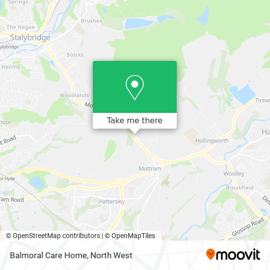 Balmoral Care Home map
