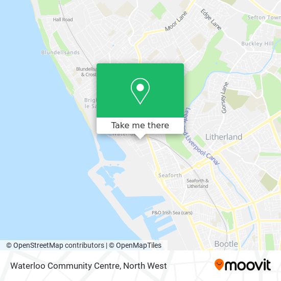 Waterloo Community Centre map