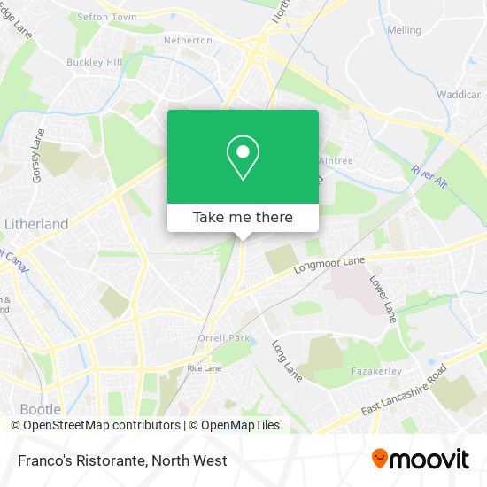 Franco's Ristorante map