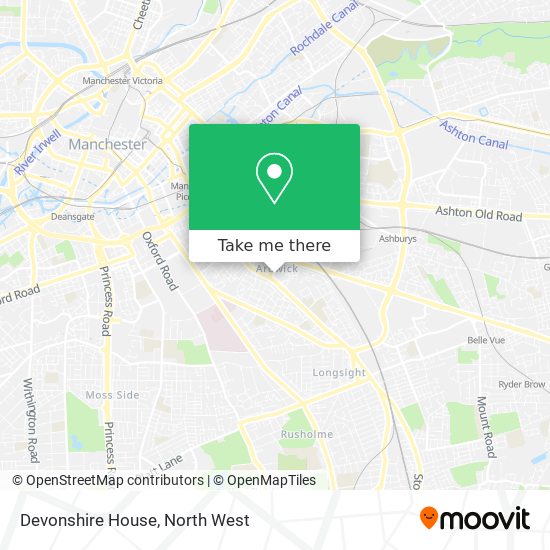 Devonshire House map