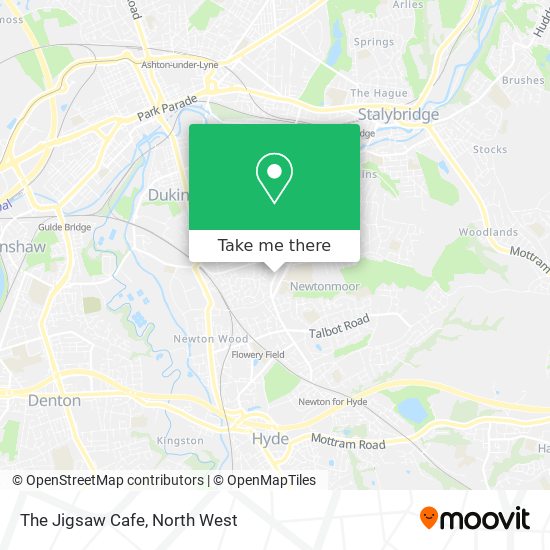 The Jigsaw Cafe map