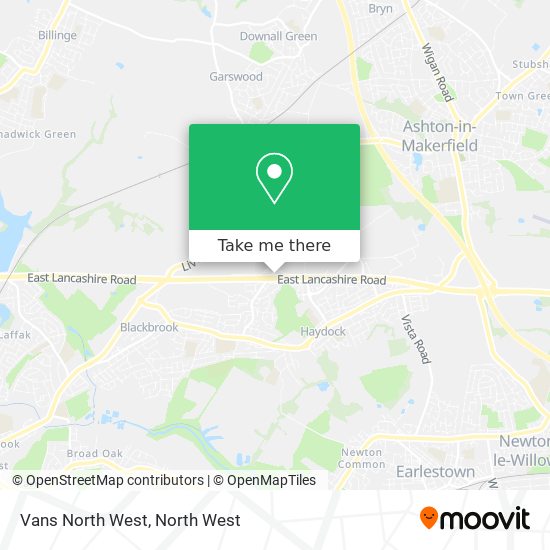 Vans North West map