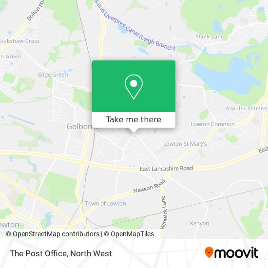 The Post Office map