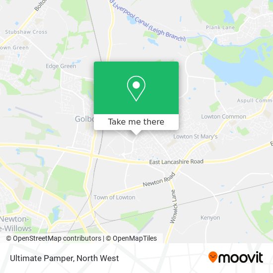 Ultimate Pamper map