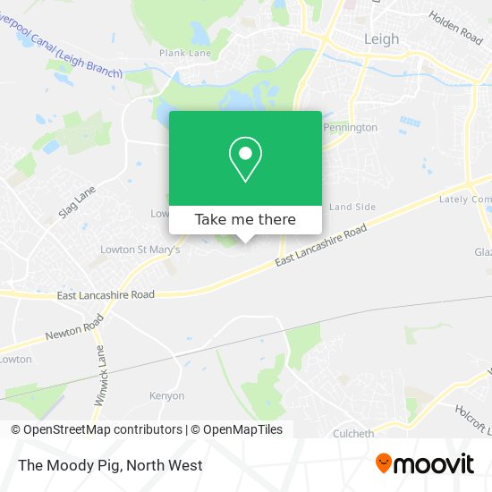 The Moody Pig map