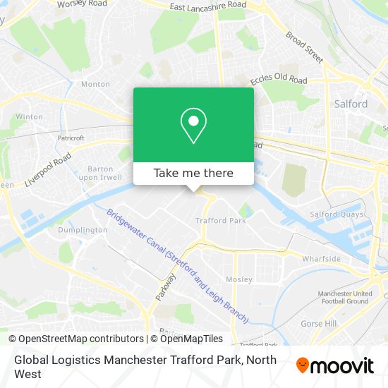 Global Logistics Manchester Trafford Park map