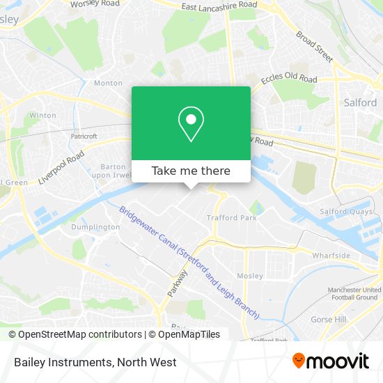 Bailey Instruments map