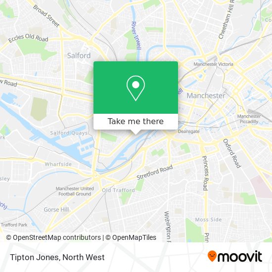 Tipton Jones map