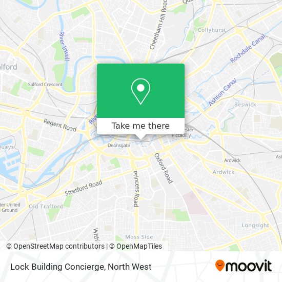 Lock Building Concierge map