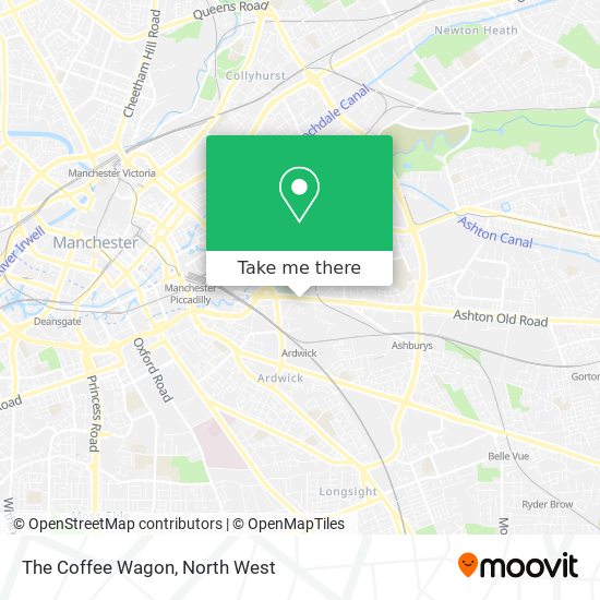 The Coffee Wagon map