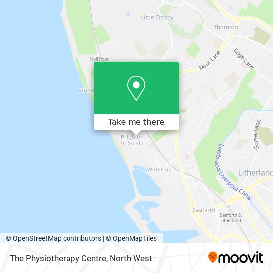 The Physiotherapy Centre map