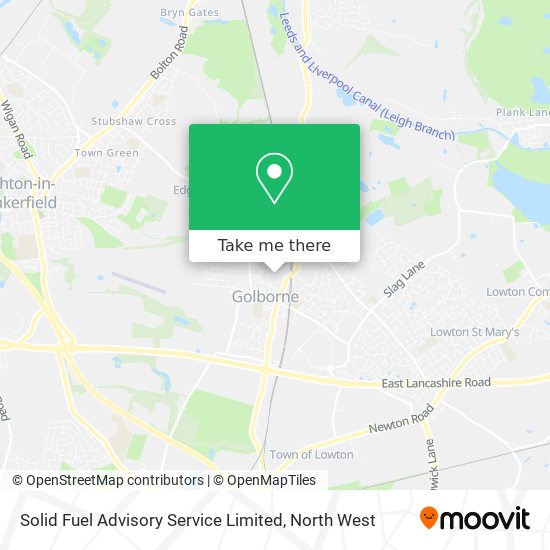 Solid Fuel Advisory Service Limited map