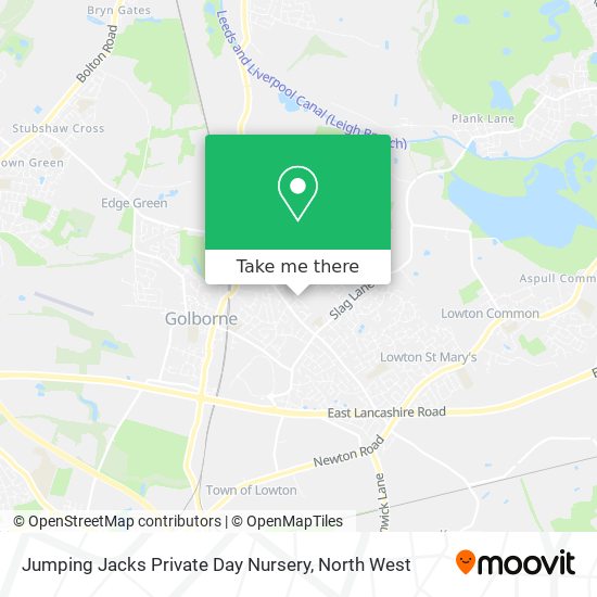 Jumping Jacks Private Day Nursery map