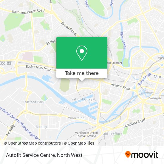 Autofit Service Centre map