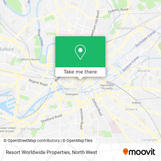 Resort Worldwide Properties map