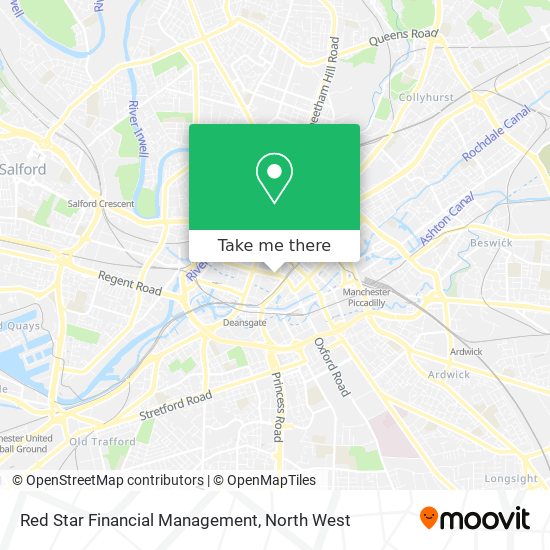 Red Star Financial Management map