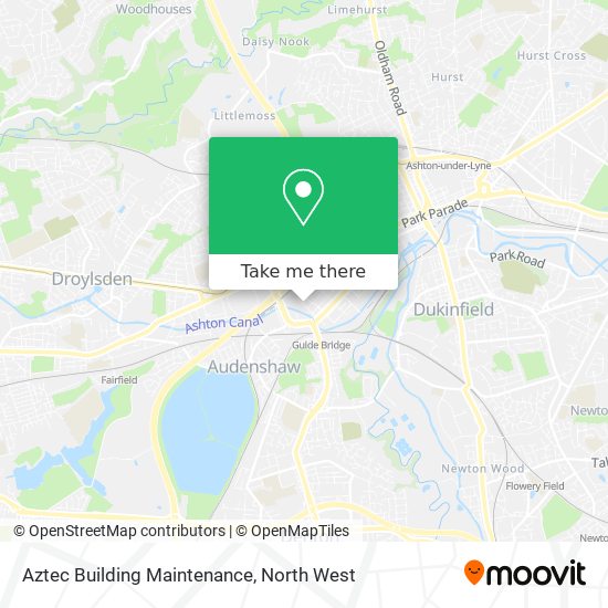 Aztec Building Maintenance map