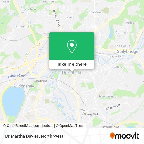Dr Martha Davies map